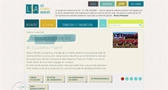 Desktop Screenshot of lesscriptesassocies.org